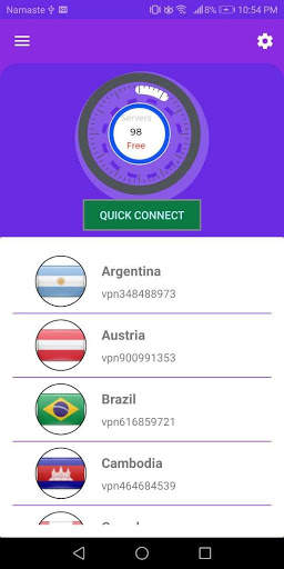 Universal VPN screenshot 3