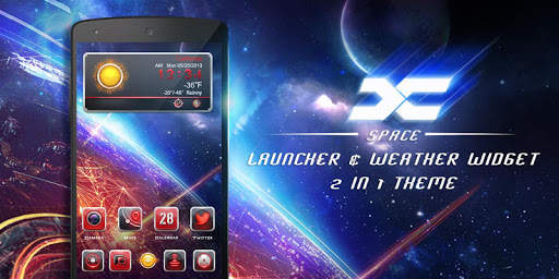 (FREE) X Space 2 In 1 Theme 8 تصوير الشاشة