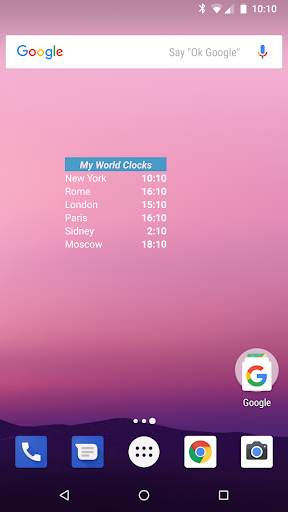 My World Clocks screenshot 1