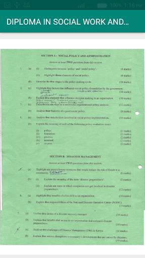 DIPLOMA IN SOCIAL WORK AND COMMUNITY DEVELOPMENT screenshot 5