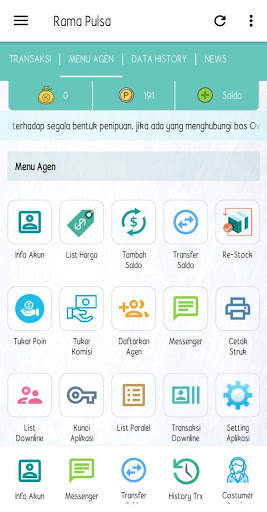 Rama Pulsa: Agen Pulsa, Kuota & PPOB Online Murah скриншот 5