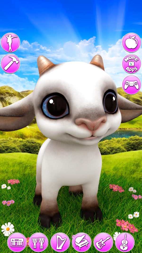 Talking goat screenshot 1