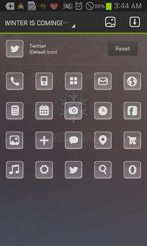 WINTER go launcher theme screenshot 4