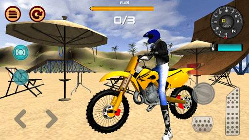 Motocross Beach Jumping 2 screenshot 1