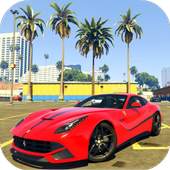 Driving Ferrari F12 Berlinetta Racing Simulator 1.1