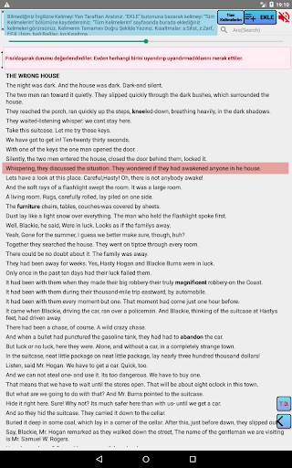English-Turkish Stories And YDS Texts-Translations screenshot 20