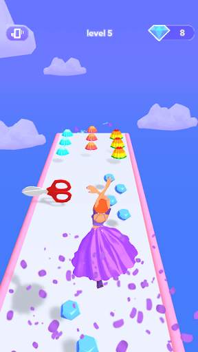 Hover Skirt: stack & dress up screenshot 1