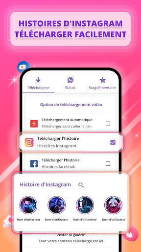 Video Downloader Pour Facebook, Instagram, Twitter screenshot 3