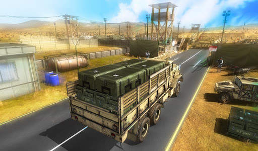 US Army Truck Driving Simulator 3d : War Truck screenshot 4
