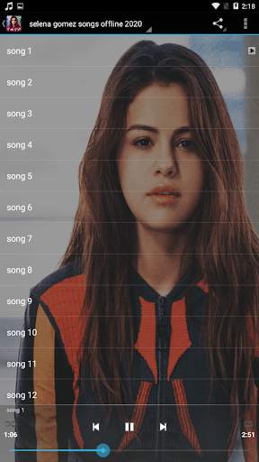 Selena Gomez Offline Songs 2020 screenshot 5
