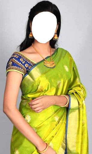 Pattu Saree Photo Montage screenshot 10