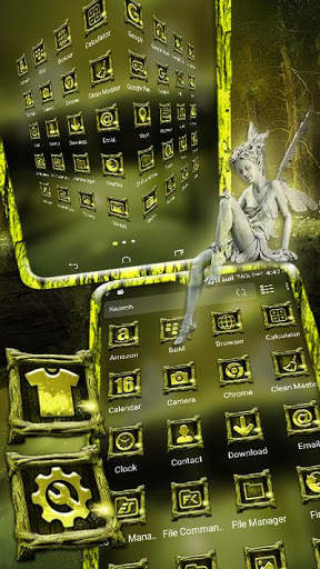 Fairy Jungle Launcher Theme screenshot 2
