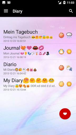 Diary App with Password screenshot 1