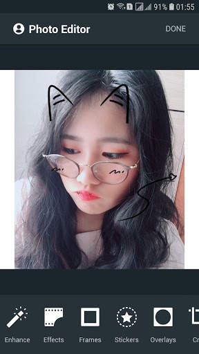 Cute Selfie Camera - Beauty & Filter Camera screenshot 2