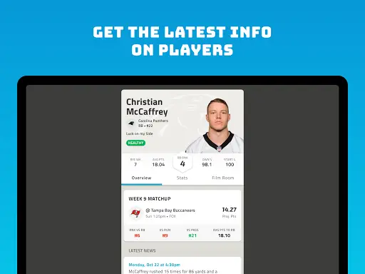 NFL Fantasy Football скриншот 13