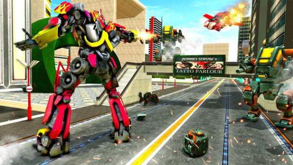 Futuristic Car Robot Transforming Simulator screenshot 3