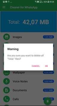 Cache Cleaner for WHatsapp: Optimize Disk & Clear screenshot 2