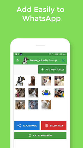 WApp Stickers Pack - Create Stickers for WApp screenshot 3