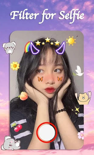 Sweet snap Camera - Selfie Filters स्क्रीनशॉट 3