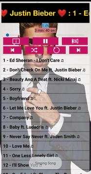 Justin Bieber SONGS OFFLINE ( 40 SONGS ) screenshot 2