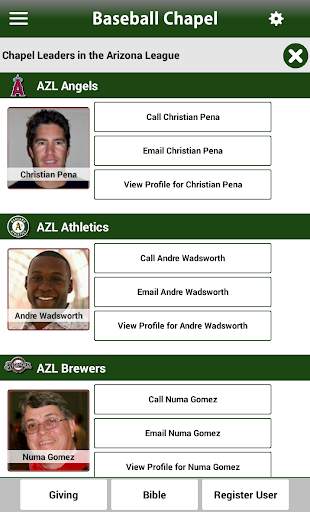 Baseball Chapel Mobile App screenshot 3