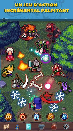 Tap Wizard RPG : quête arcanique screenshot 1