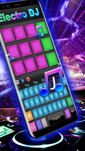 Electro DJ Pads Keyboard Theme screenshot 3