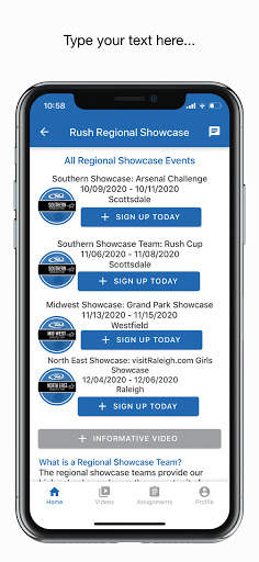 Rush CAP App screenshot 3