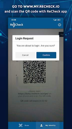 My ReCheck screenshot 3