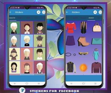Emoji stickers for facebook screenshot 1