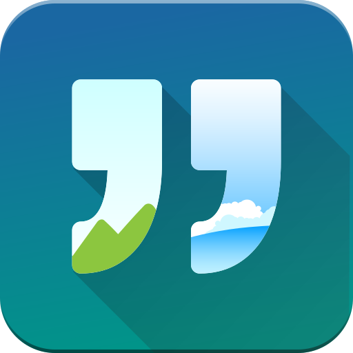 Quote It - Quote Maker &amp; Wallpaper Generator icon