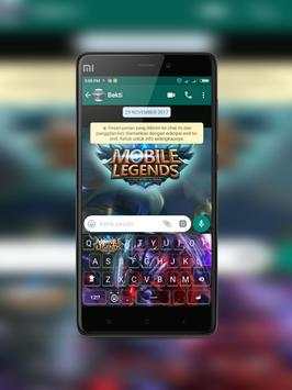 Mobile Legends Keyboard : Zhask screenshot 1