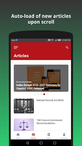 ClearIAS Learning App - UPSC, IAS, IPS Coaching screenshot 2