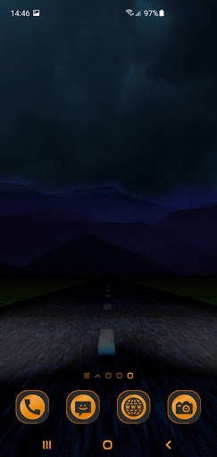Night Storm Driving Live Wallpaper screenshot 3