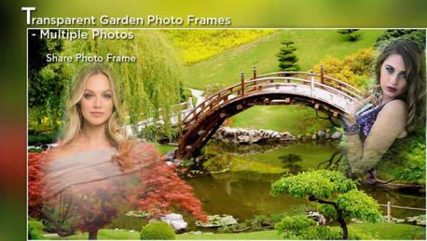 Transparent Garden Photo Frames - Multiple Photos screenshot 3