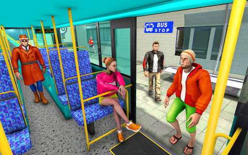 Public City Passenger Coach Bus Simulator Game screenshot 2