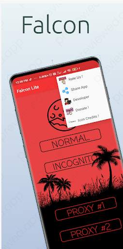 Falcon Browser Lite screenshot 7