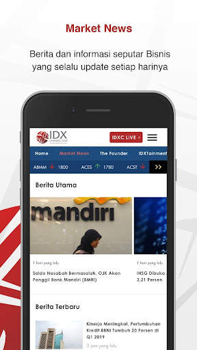 IDX Channel स्क्रीनशॉट 1