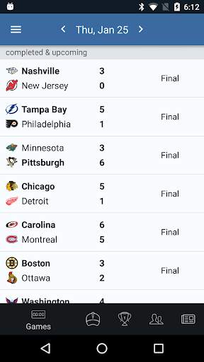 Sports Alerts - NHL edition screenshot 1