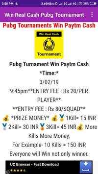Pubg Tournaments Win Real Csh screenshot 2