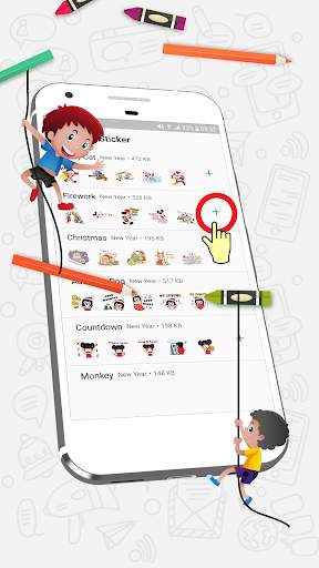 New Year stickers for WhatsApp Messenger screenshot 2