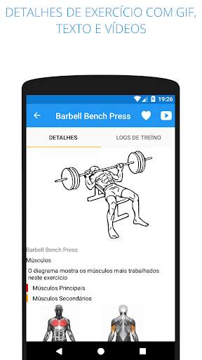 meu Treinamento - Academia e Exercícios screenshot 3