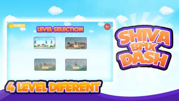 Shiva BMX Dash - Rider Bicycle screenshot 2