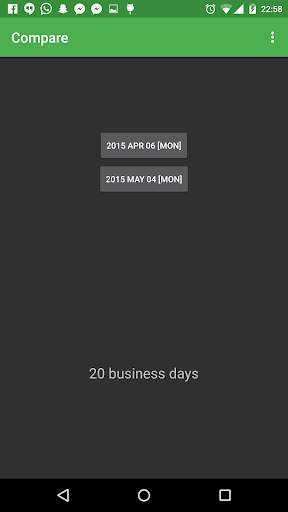 Date Calculator 3 تصوير الشاشة