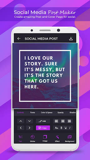Social Media Post Maker screenshot 1