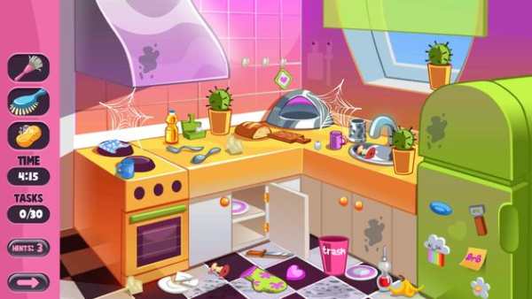 baby puppet house cleaning game screenshot 7