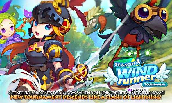 LINE WIND runner screenshot 1