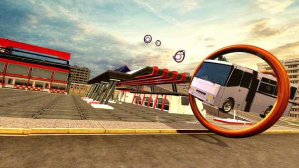 Flying World Bus Hill Drive screenshot 1