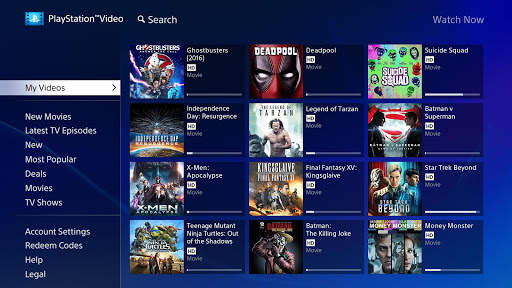 PlayStation™Video Android TV screenshot 1