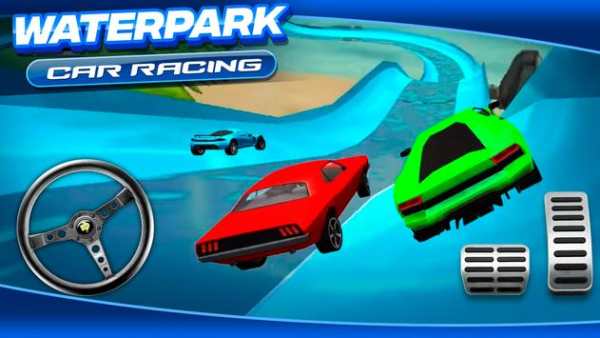 Waterpark Car Racing screenshot 2